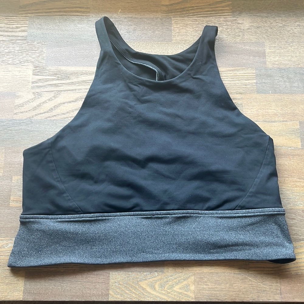 Lululemon high neck crop top